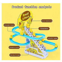 Small Duck Climbing Stairs Toy For Kids