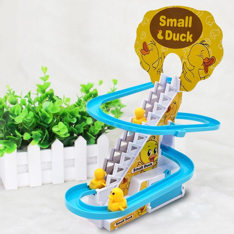 Small Duck Climbing Stairs Toy For Kids