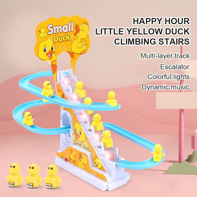 Small Duck Climbing Stairs Toy For Kids