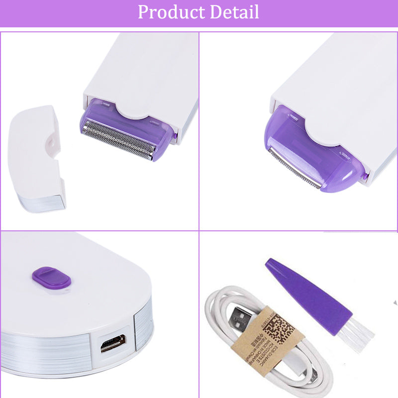 Laser Epilator Removal Painless Light Safely Sensor Shaver