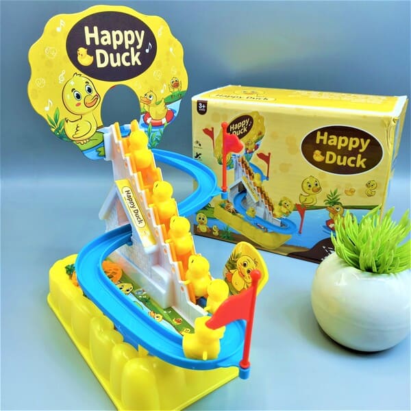 Small Duck Climbing Stairs Toy For Kids