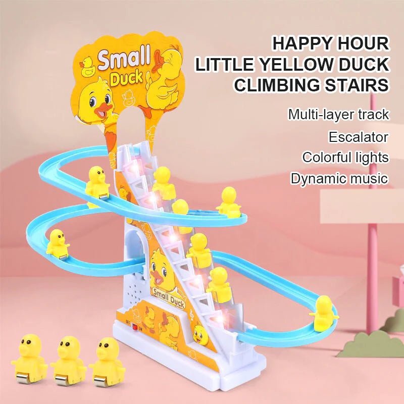 Small Duck Climbing Stairs Toy For Kids